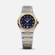 13125SG-D ACER & OR GROC-DIAMANTS 29 MM CONSTELLATION OMEGA