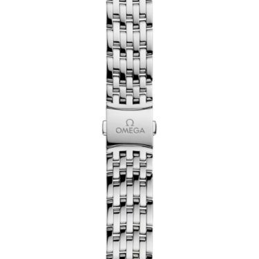 OMEGA De Ville Prestige 30 mm Quartz Watch with Silver Pink Dial