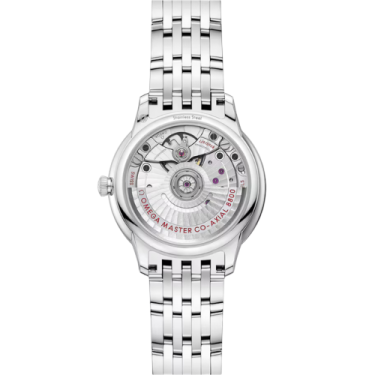 Omega De Ville Prestige 34 mm Automatique avec Cadran Argenté et Bracelet en Acier