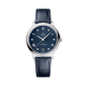 OMEGA De Ville Prestige 34mm Blue Leather Strap Watch