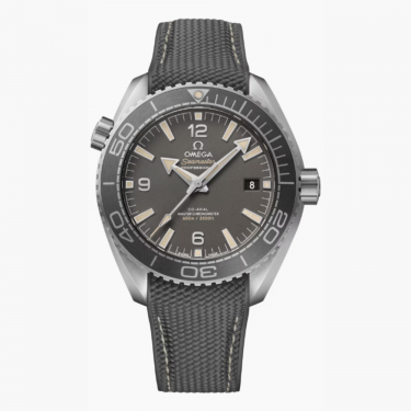 OMEGA Seamaster Planet Ocean - Montre de 43,50 mm, Boîtier en acier inoxydable et céramique verte 21532442106001