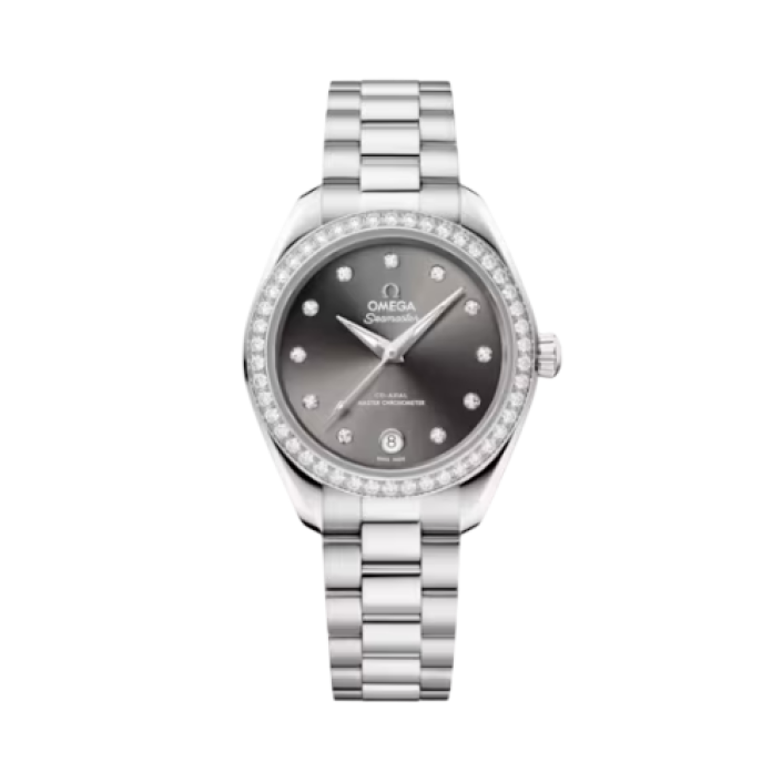 OMEGA Seamaster Aqua Terra 150M Diamond Steel Watch 30mm