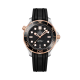 Omega Seamaster Diver 300M 42 mm steel and Sedna gold watch