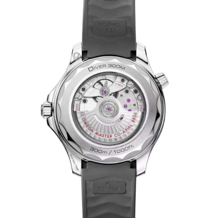 Omega Seamaster Diver 300M 42mm Grey Rubber Watch