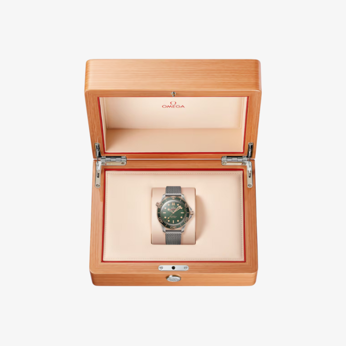 Seamaster Diver 300M Bronze Gold and Titanium 42 mm Watch Omega