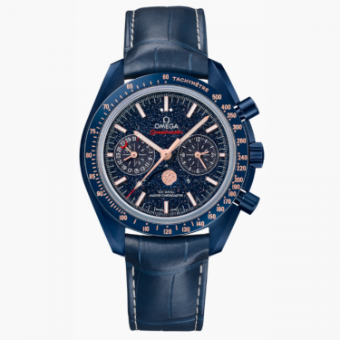 Montre Speedmaster Moonphase Ceramica Bleue 44,25mm Omega 30493445203002 