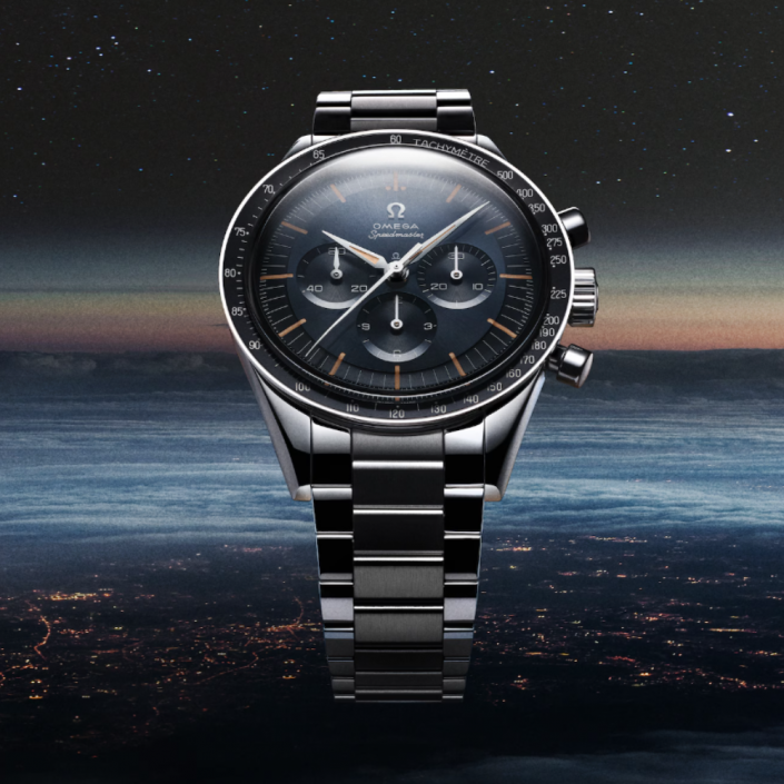 Montre Speedmaster "First OMEGA In Space"  en Acier 39,7 mm 31030405006001