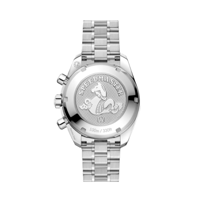 Omega Speedmaster 38 Silver Opaline Warm Grey Chronograph