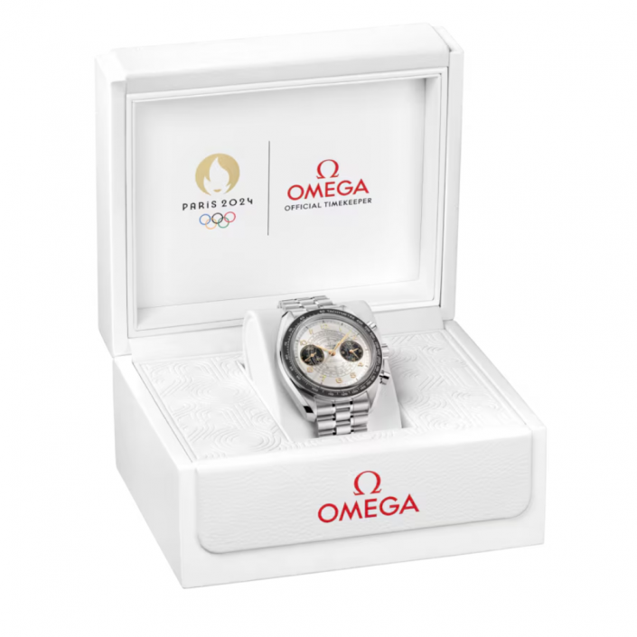 Montre Omega Speedmaster Chronoscope Paris 2024 | 43 mm | Acier Inoxydable | Automatique | 522.30.43.51.02.001