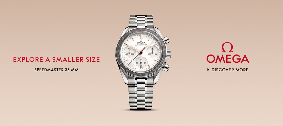 OMEGA Speedmaster 38: sport meets sophistication