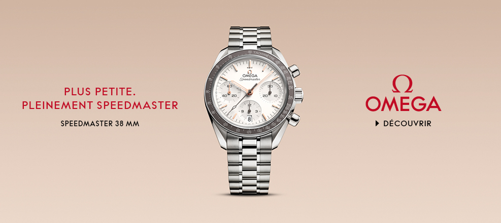 OMEGA Speedmaster 38 : sport et sophistication