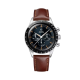 Omega Speedmaster First Omega in Space 39.7mm Steel Brown Leather Watch