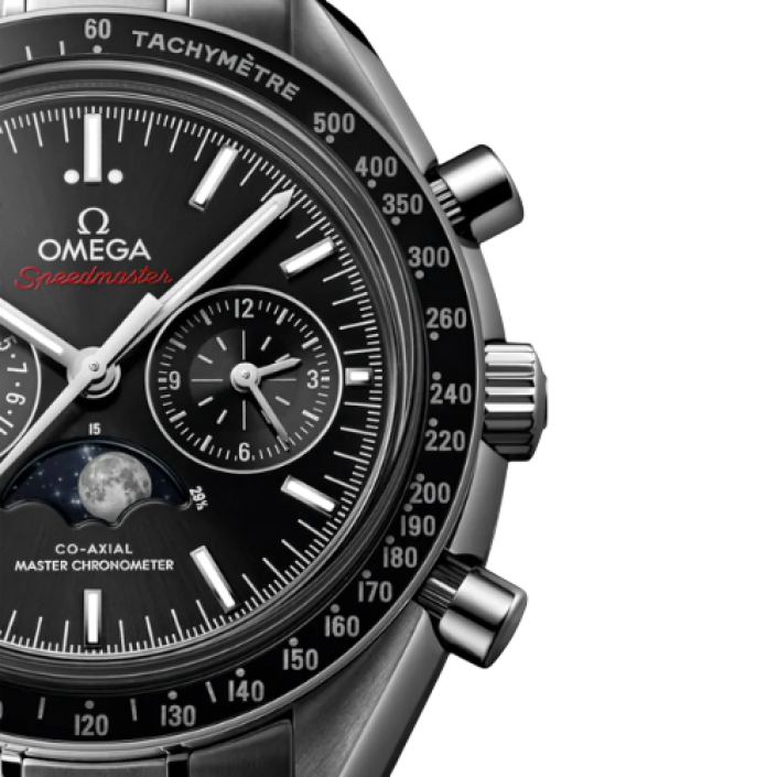 OMEGA Speedmaster Moonphase 44.25mm Black Dial Automatic Watch