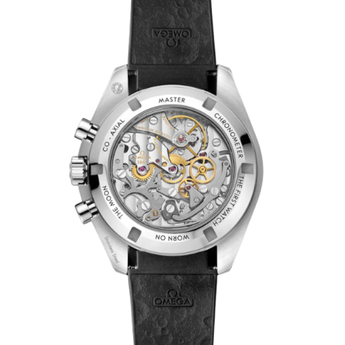 Omega Speedmaster Moonwatch Professional 42mm White Dial Rubber Watch