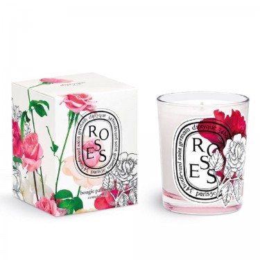 ROSES DIPTYQUE LIMITED EDITION SCENTED CANDLE