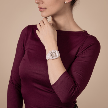 True Square Automatic Open Heart watch 38 mm Rado 