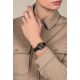 Rado True Square Quartz Black Ceramic Watch 29.2mm