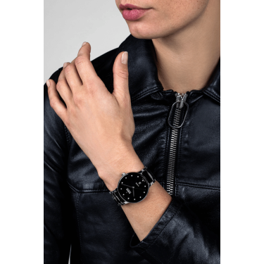 Rado Centrix Automatic Diamonds Black Dial Watch 39.5mm