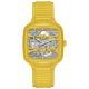 Montre True Square Automatic Skeleton - Céramique jaune 38mm Rado R27177255