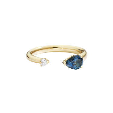 Recarlo More Open Ring London Blue Topaz R86FN019/GTOL