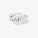 Bague Recarlo Love en or blanc avec diamants