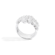 Bague Recarlo Love en or blanc avec diamants