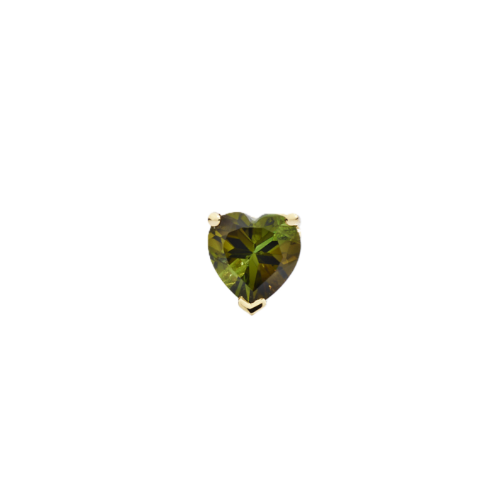 Recarlo More Mono Earring Green Tourmaline E86PX024GTRV