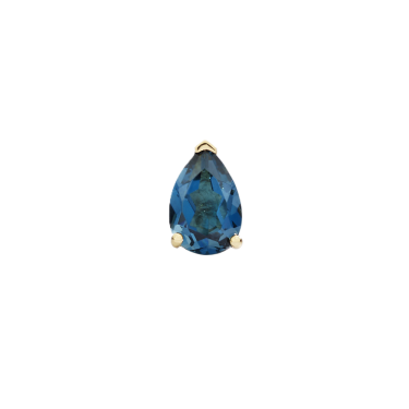 Recarlo More Mono Earring London Blue Topaz E86PX028GM