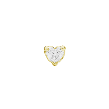 Recarlo More Mono Earring Heart Diamond E67PX001M