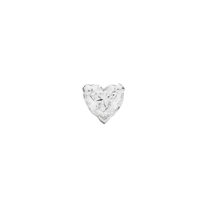 Recarlo More Mono Earring Heart Diamond E67PX001M