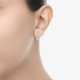Half hoop white gold 18 kt diamond earrings Recarlo