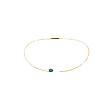 Recarlo More Open Necklace London Blue Topaz N86RI019/GTOL-OS