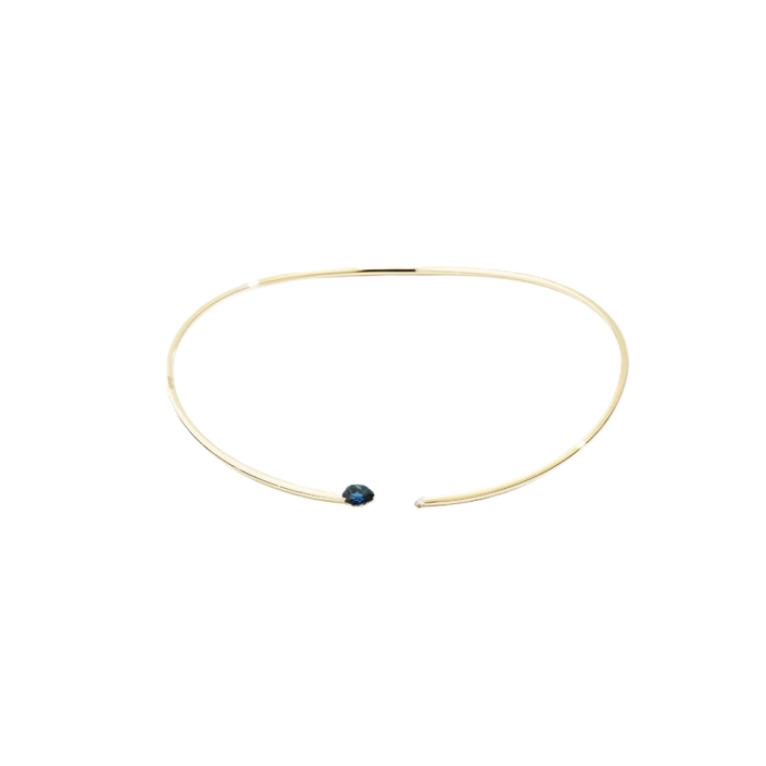 Recarlo More Open Necklace London Blue Topaz N86RI019/GTOL-OS