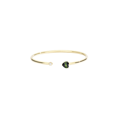 More Bangle Green Tourmaline B86RI018/GTRV by Recarlo