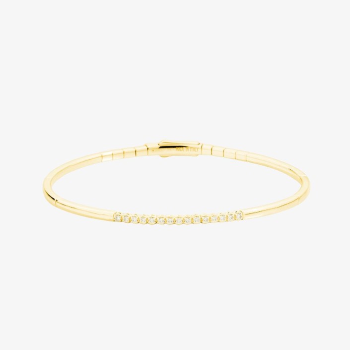 Pulsera Anniversary en oro amarillo con diamantes de Recarlo