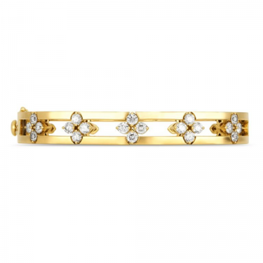 Love in Verona Bangle with Diamonds by Roberto Coin