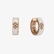 Love in Verona earrings with enamel and diamonds Roberto Coin