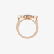 Princess Flower Ring in Rose Gold with Diamonds Roberto Coin