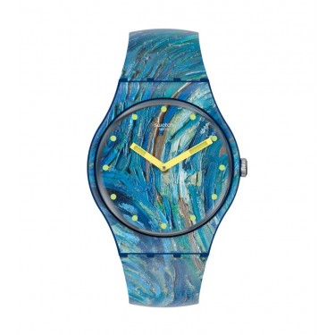 THE STARRY NIGHT BY VINCENT VAN GOGH, SWATCH
