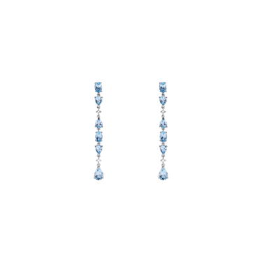 Pendientes SUISSA topacio sky oro blanco 18kt a01-30-324sk-01