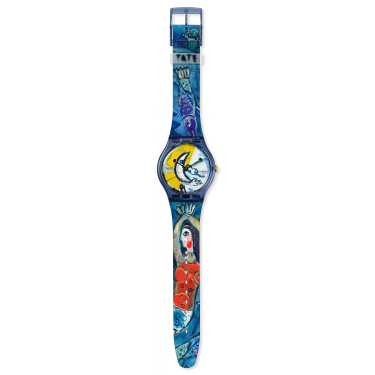  Swatch x Tate Gallery - Marc Chagall The Blue Circus - Innovative and Colorful Watch