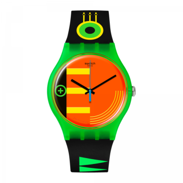 Swatch Neon Rider - Rellotge retro inspirat en el NEO RIDER dels anys 80 -   SO29G106