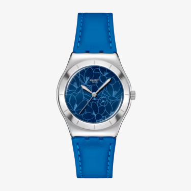 Blue Petal Promise 33mm watch Swatch