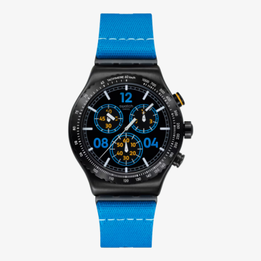 Moments in Blue 43 mm watch Swatch 