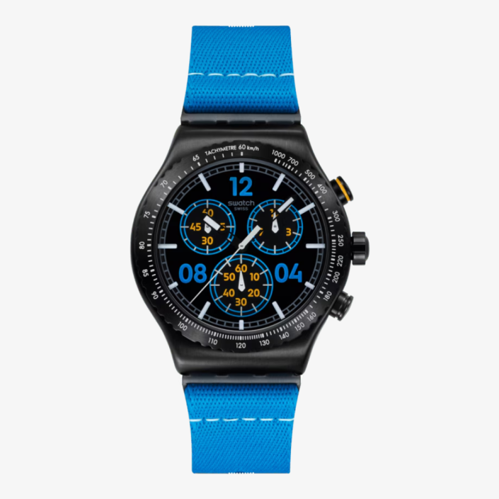Moments in Blue 43 mm watch Swatch