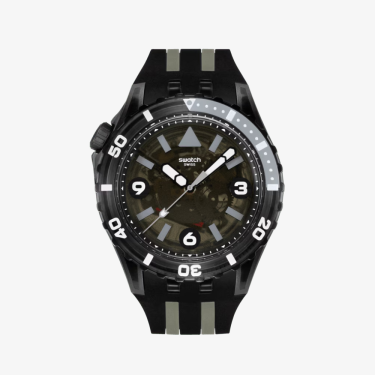 Rellotge Black Sea Nettle 44mm Swatch