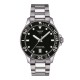 Reloj Acero esfera negra 40 mm Seastar 1000 Tissot