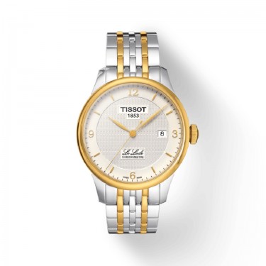 Steel watch & yellow gold coating 39.30 mm automatic Le Locle Tissot