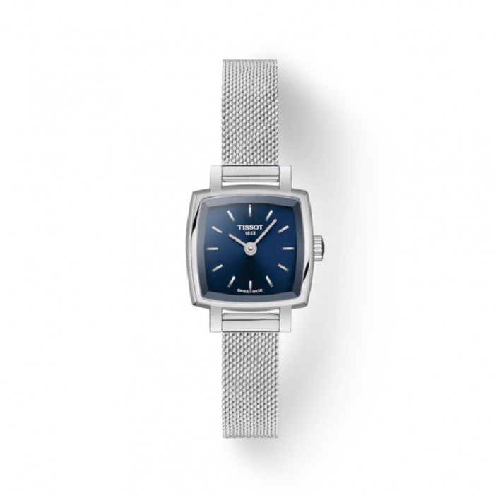 Steel Watch & Blue Dial Lovely Square Tissot
