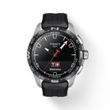 RELOJ TITANIO & CAUCHO NEGRO 47.50 MM CUARZO-SOLAR T-TOUCH SOLAR CONNECT TISSOT T1214BTR